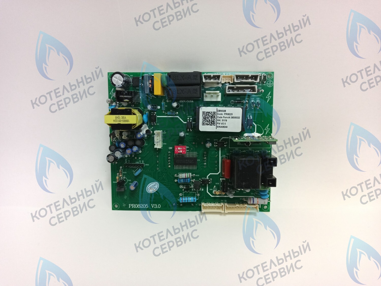 CB019 Плата управления PR08205 V3.0 DBM32B Ferroli Diva C/F 13-37 (36509332, 39848722) в Самаре