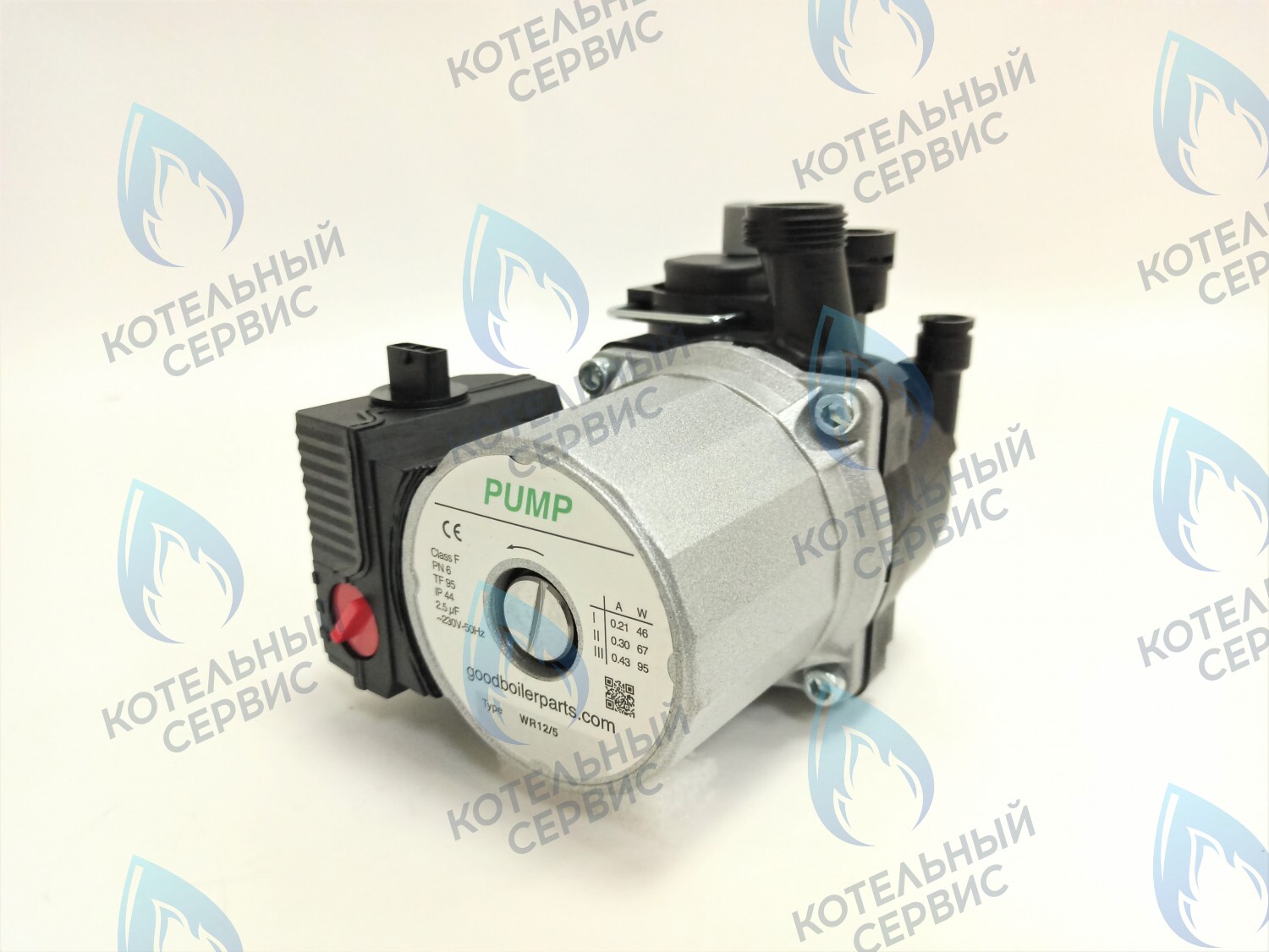 PMB60AW50-GW95R-Комп Насос циркуляционный 12/5 95w BOSCH WBN2000/WBN6000, BUDERUS U072 (87186481810) в Самаре