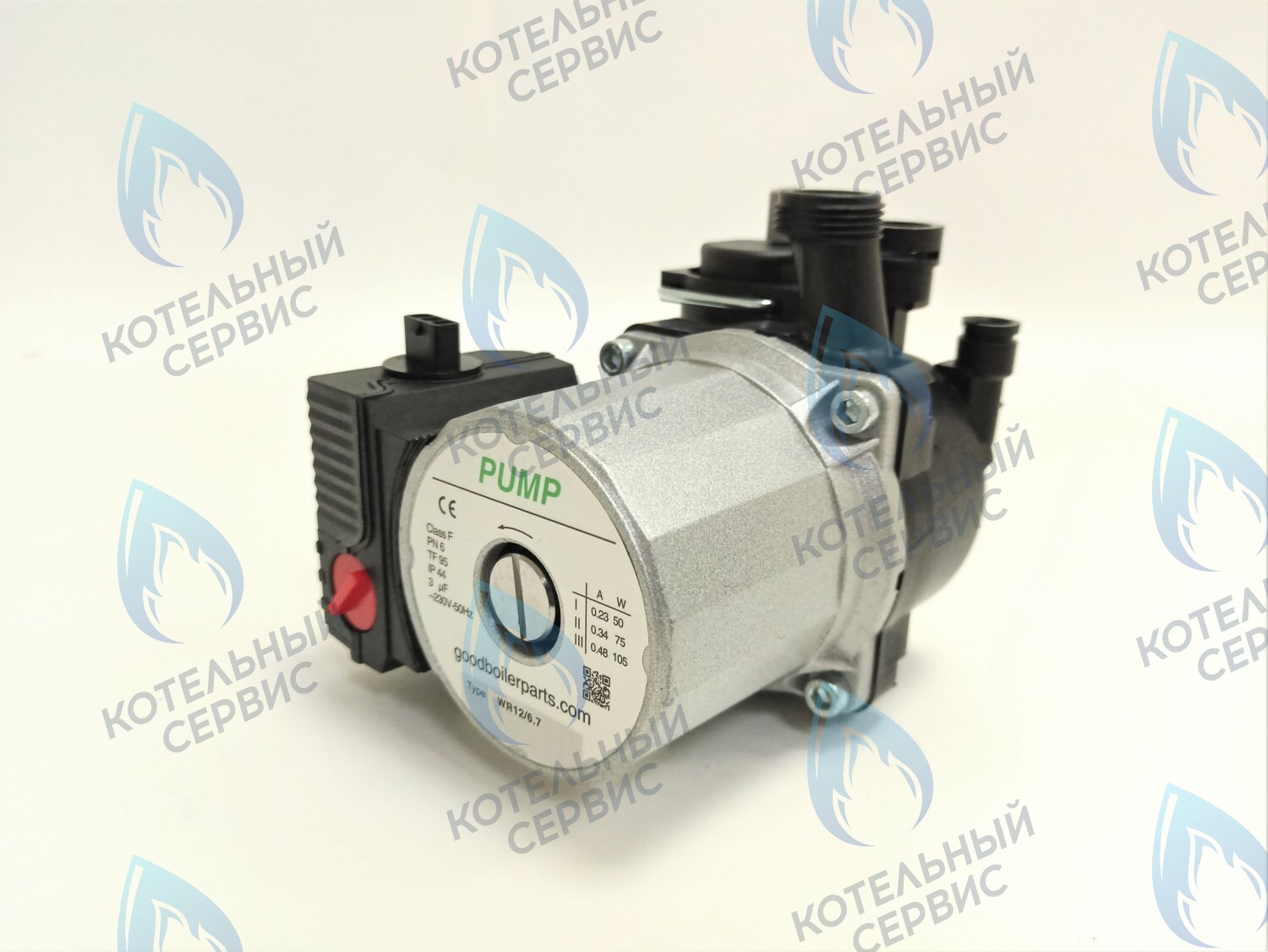 PMB60AW67-GW105R-Комп Насос циркуляционный 12/6.7 105w BOSCH WBN2000/WBN6000, BUDERUS U072 (87186450600) в Самаре