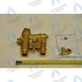 клапан 3-ходовой  в сборе BAXI