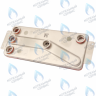 440016701 Теплообменник ГВС RINNAI K12/16 в Самаре