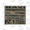 611930 кран наполнения системы в сборе BAXI в Самаре