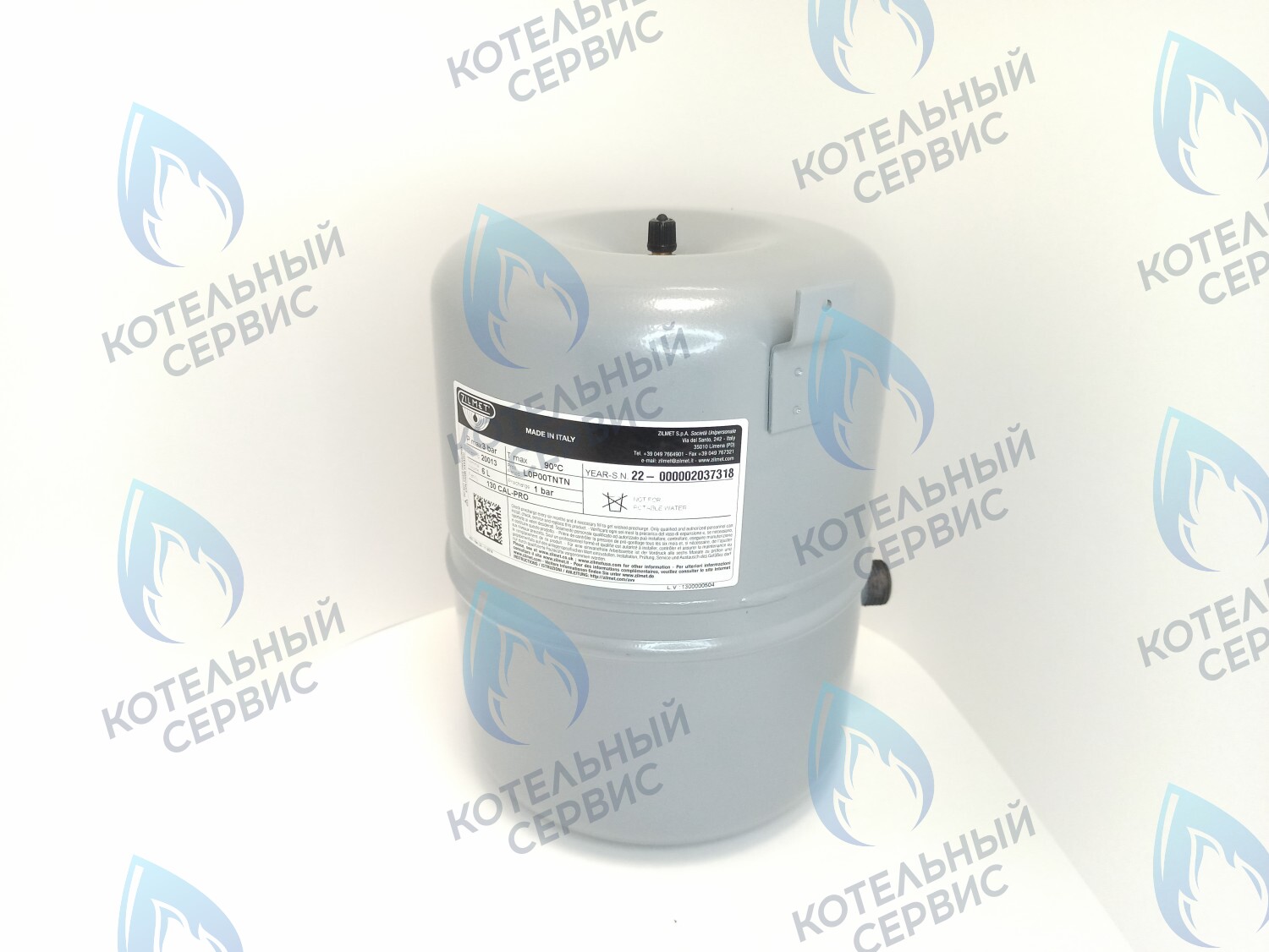 ET016-06L-ZM Расширительный бак 6л. 1/2" (круглый) FONDITAL (6VASOESP20) в Самаре