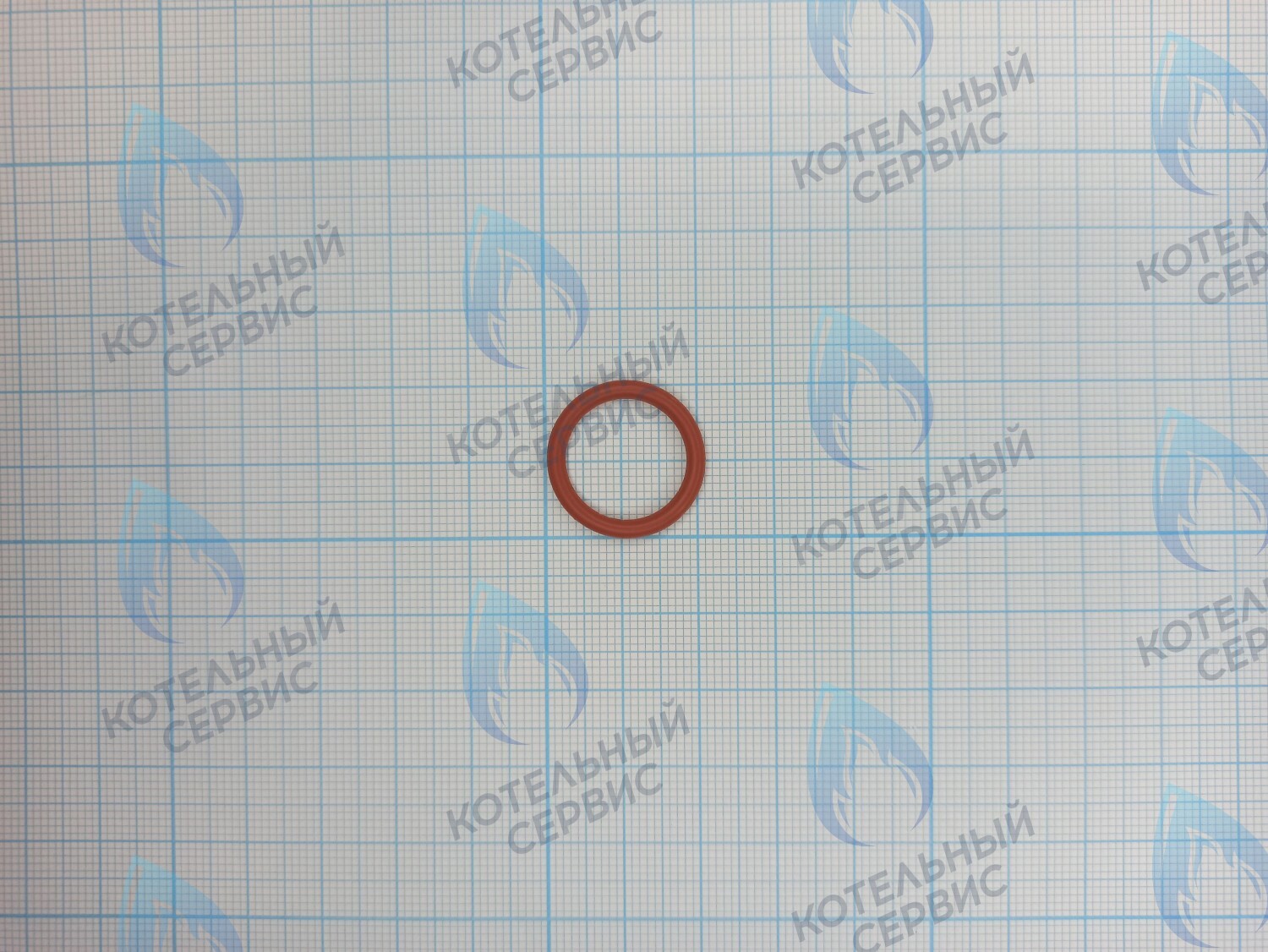440000895 Кольцо уплотнительное O-RING (P-16) SILICON красное (фильтр воды, соединение входа воды, соединение обратки отопления) RINNAI в Самаре