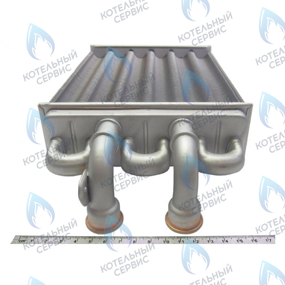 5700520 Теплообменник битермический 225мм four 18F BAXI в Самаре