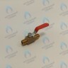S323110023 Кран шаровой 1/4" короткий шток (TA-13~30, World Plus 13~30) KITURAMI в Самаре