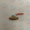 S323110023 Кран шаровой 1/4" короткий шток (TA-13~30, World Plus 13~30) KITURAMI в Самаре