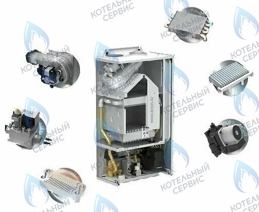  Котел газовый настенный двухконтурный HUBERT Smart AGB DY в Самаре