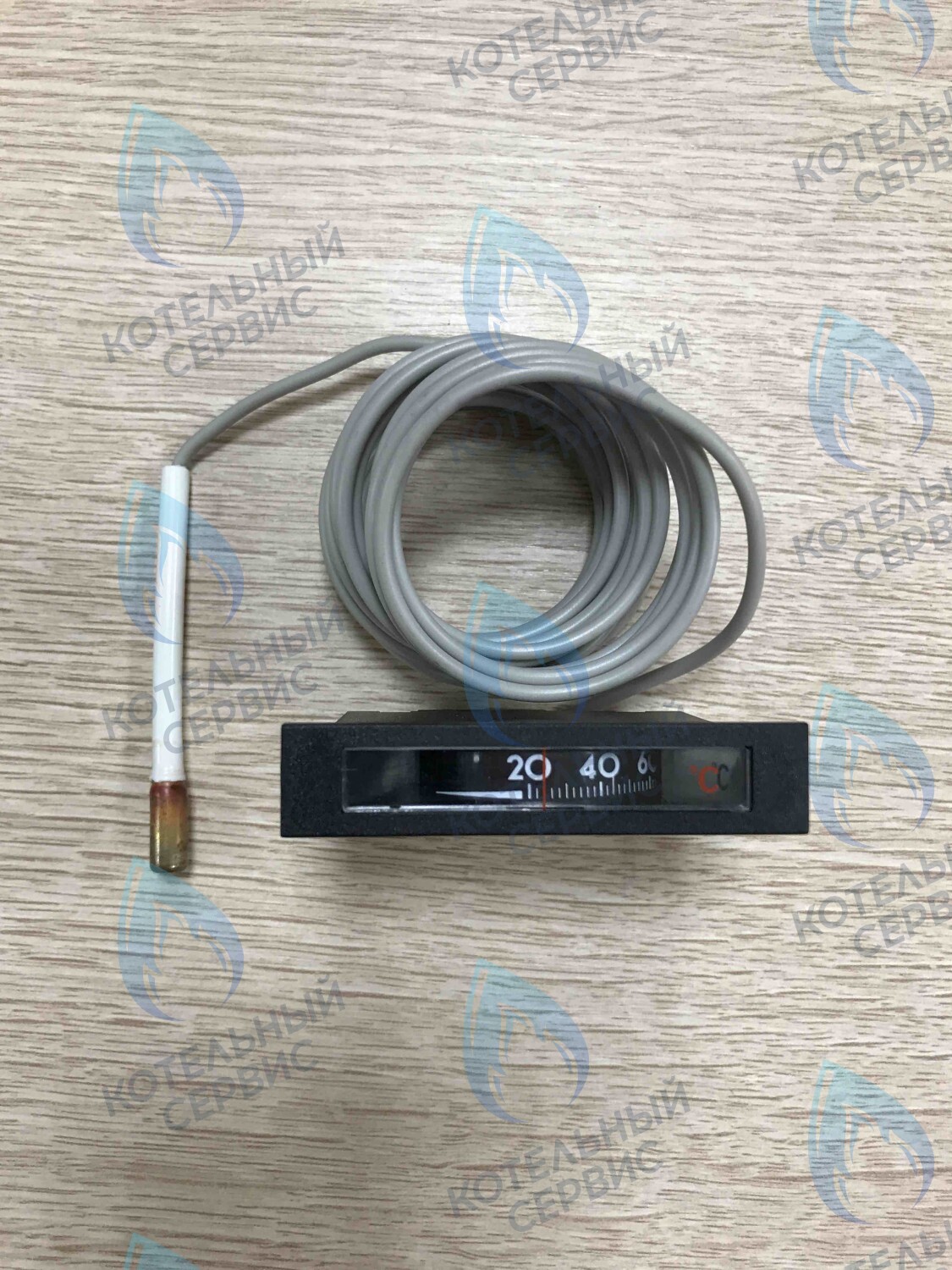 0020045039 Прямоугол.термометр черный PROTHERM в Самаре