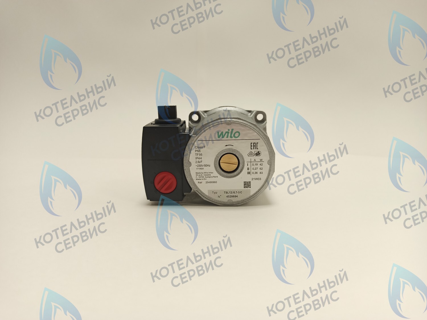 PH-W21CCW67-WC83BB Двигатель насоса (против часовой стрелки) 12/6.7 BOSCH WBN2000/WBN6000, BUDERUS U072 35 кВт (87186450600) (аналог WILO TSL 12/6.7-3c) в Самаре