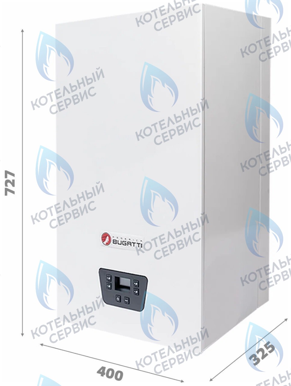  Настенный газовый котел Federica Bugatti TECH (двухконтурный) в Самаре