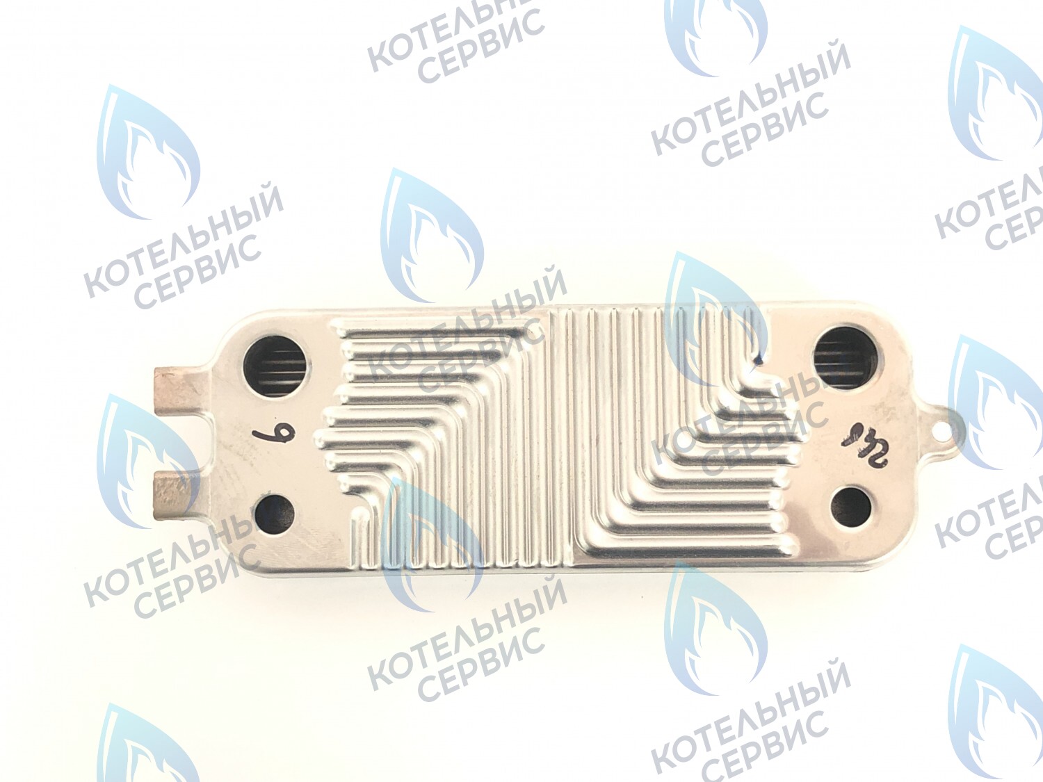 87186446230 Теплообменник  вторичный пластинчатый ГВС 12 пластин  BOSCH WBN6000/2000 12C/18C в Самаре