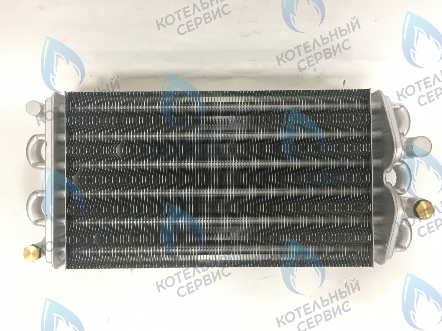 02-2003-01 Теплообменник битермический 30кВт 310мм (до 2007 года, компл-ть 05-2029-01 - 2шт.) GAZLUX в Самаре