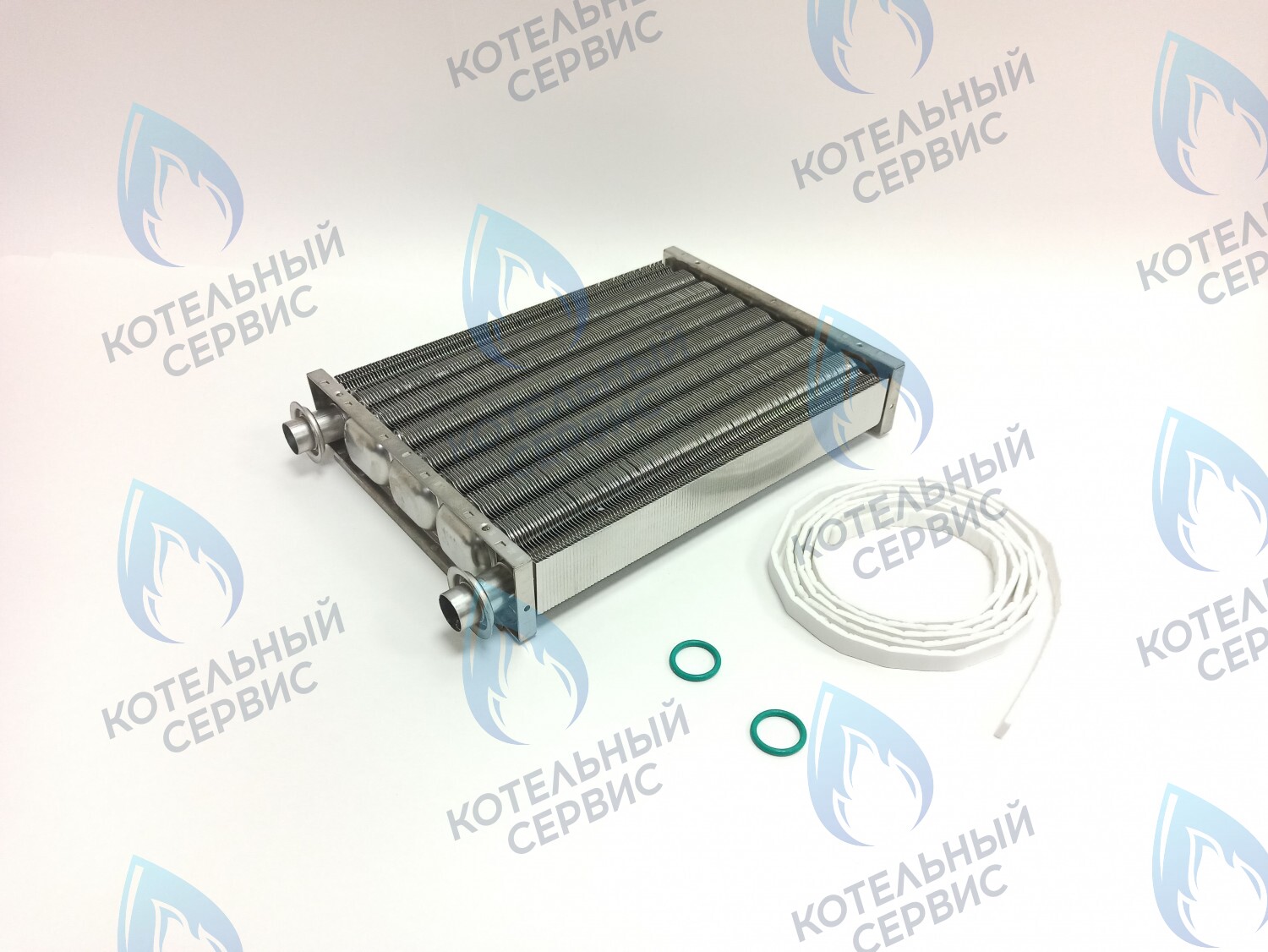 EM051-250 Теплообменник основной (первичный) Navien (с белыми прокладками в комплекте) Deluxe 35-40K, Deluxe Plus 35-40K, Ace 35-40K, Prime Coaxial 35-40K, Smart Tok Coaxial 35K в Самаре