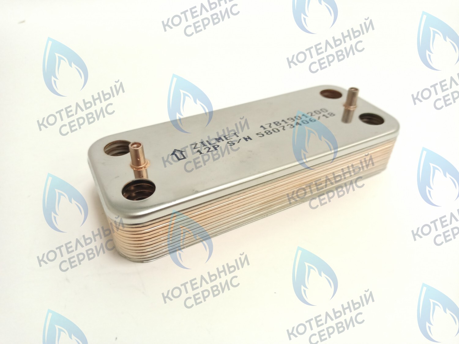 ES190P-148-12F-ZM Теплообменник ГВС ZILMET вторичный 12 пластин (17B1901200) в Самаре