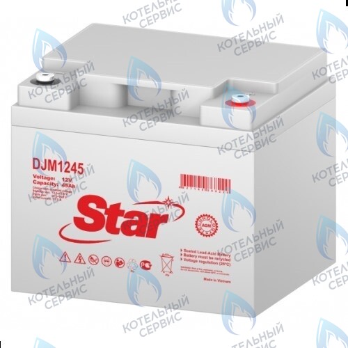 DJM1245 Аккумулятор STAR 12В 45А в Самаре