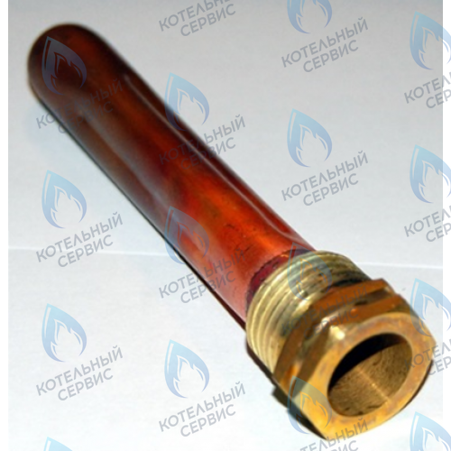 0020027662 Гильза 1/2 для трех датчиков медная для котлов Protherm 20027662, 91887120 в Самаре