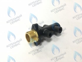 Клапан трехходовой (с битермическим теплообменником) GAZECO 18 C1/T1, 24 C1/T1 (до 05.2016 г.)