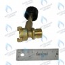 711666100 Патрубок входа ГВС BAXI (Гидрогруппа с краном подпитки) в Самаре