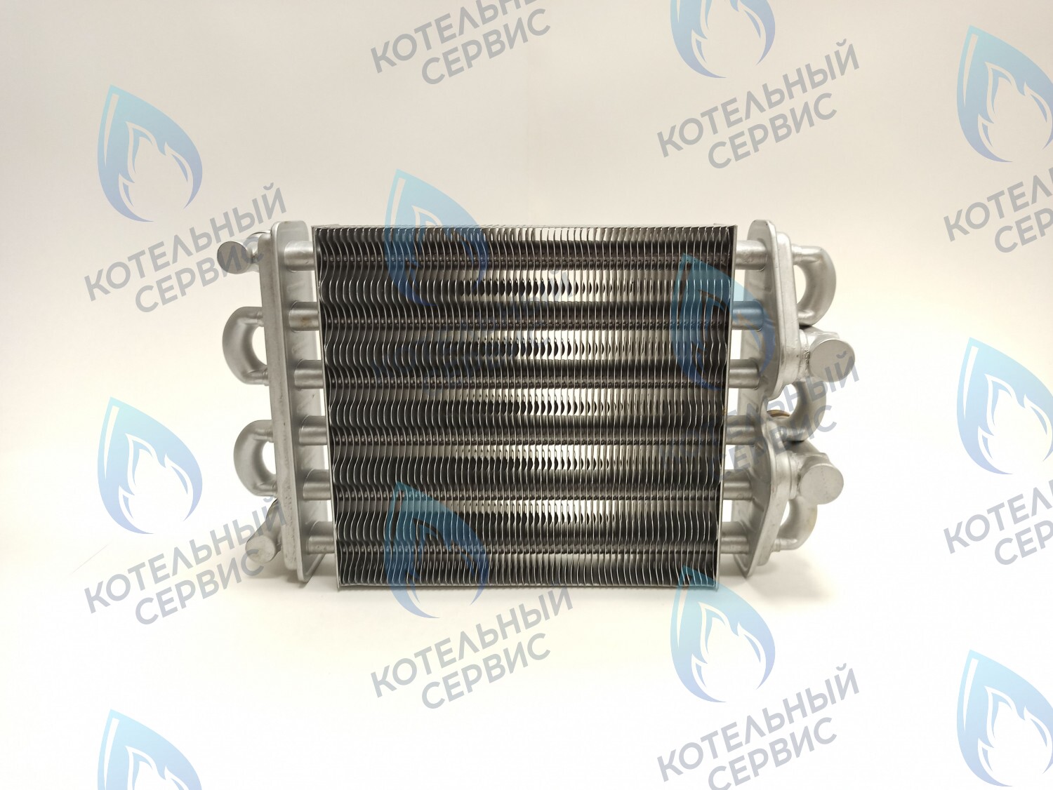 02-4011 Теплообменник битермический 198мм GAZECO 18-T1/C1 (с 05.2016) в Самаре