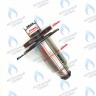 PPR-W21CW-40LONG-03 Втулка ротор насоса (по часовой стрелке) аналог WILO 15/7 (втулка 40мм, длинная 90мм, колесо 68/21мм) в Самаре