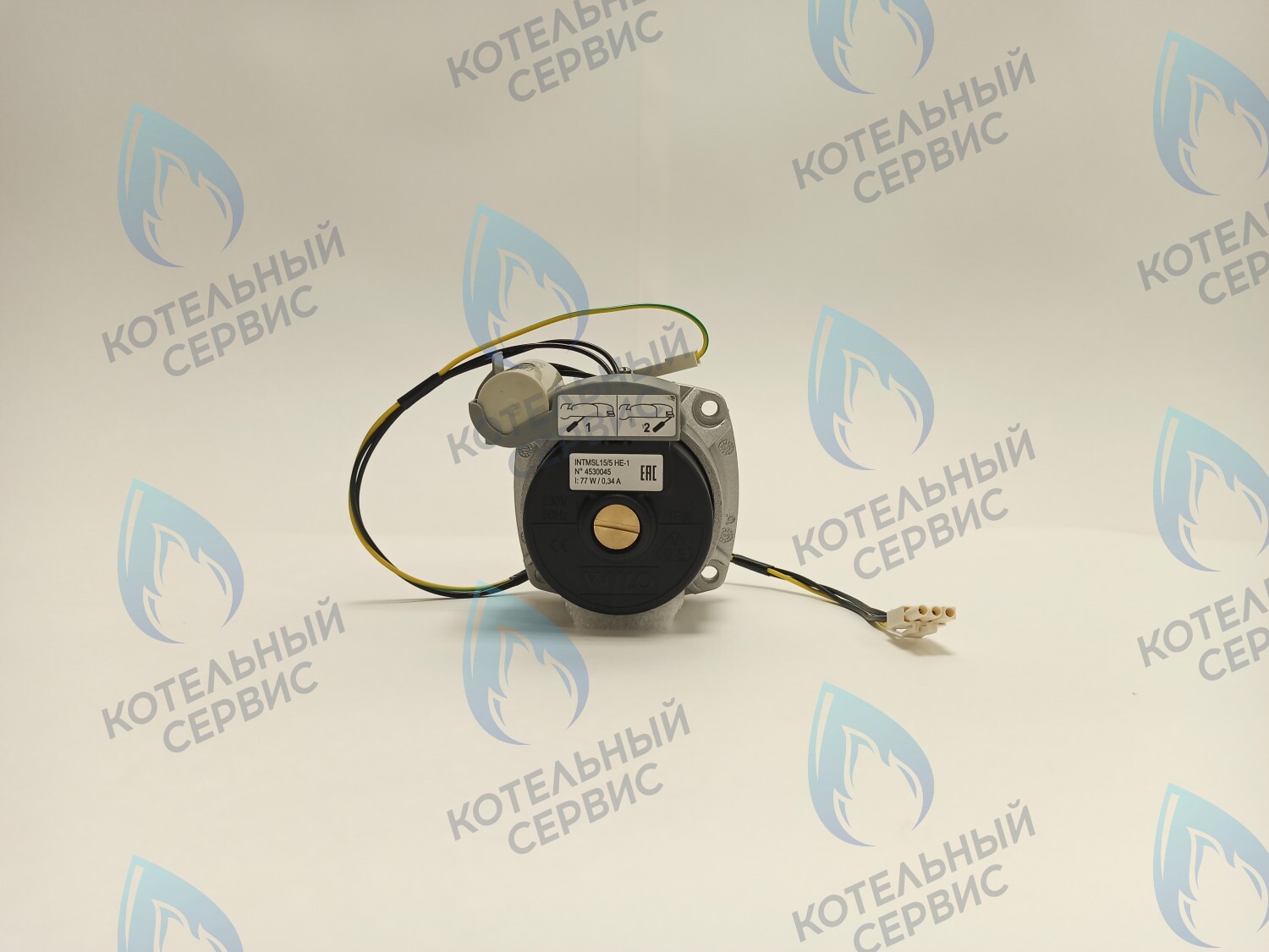 PH-W21CW50-WA82-Комп Двигатель насоса (черный пластик) (без улитки, с терминалом) (12/5, 15/5) аналог WILO 82w INTMSL15/5 HE-1 (21мм по часовой) в Самаре