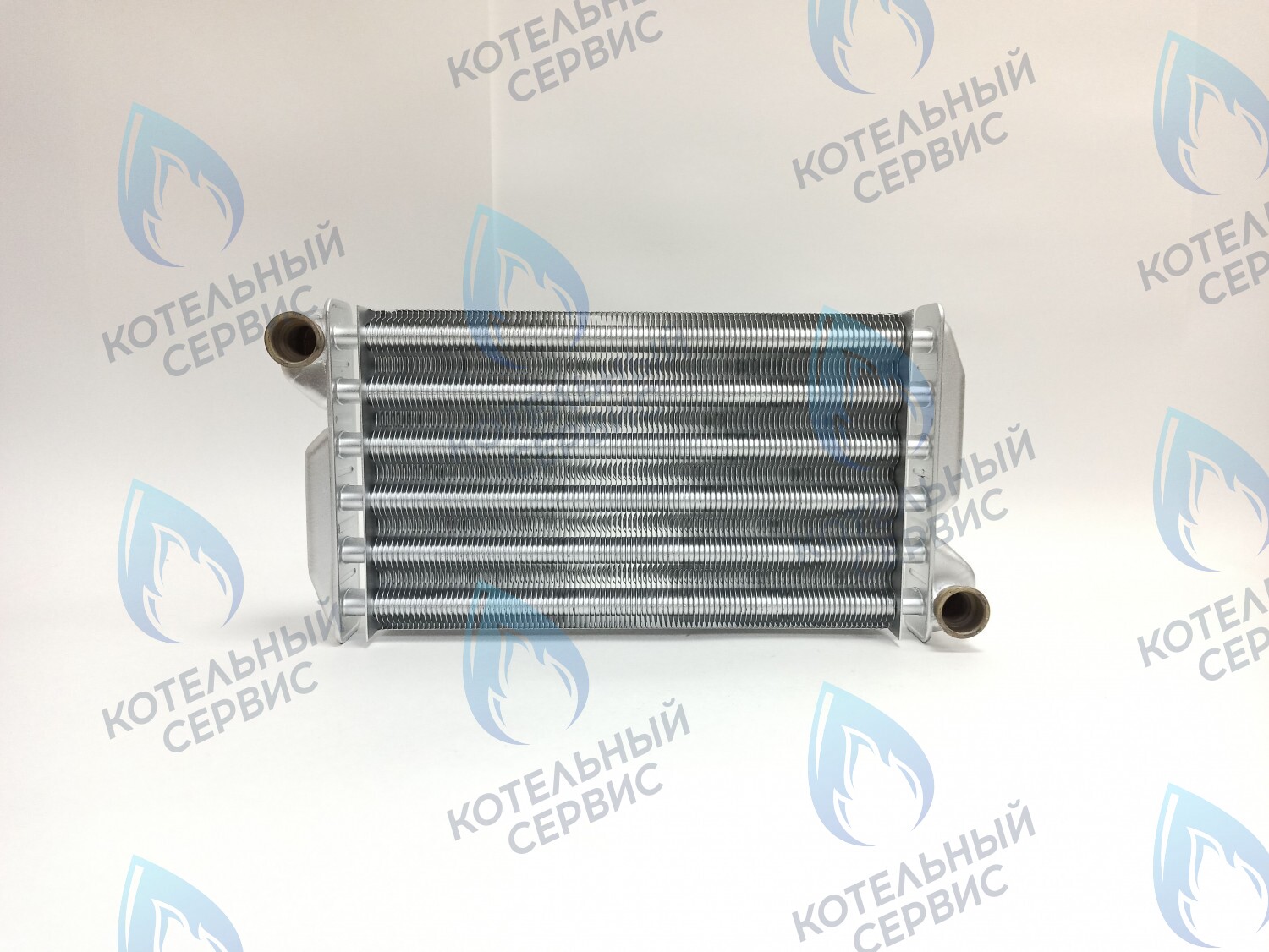 EM001-295 Теплообменник первичный основной 295мм (с клипсой датчика перегрева) подходит для  Baxi Eco 3, Luna 3, Luna Comfort 240 i-Fi 620860/5681190, Westen Star Digit 240 i-Fi, Hi-Therm OPTIMUS 36кВт в Самаре