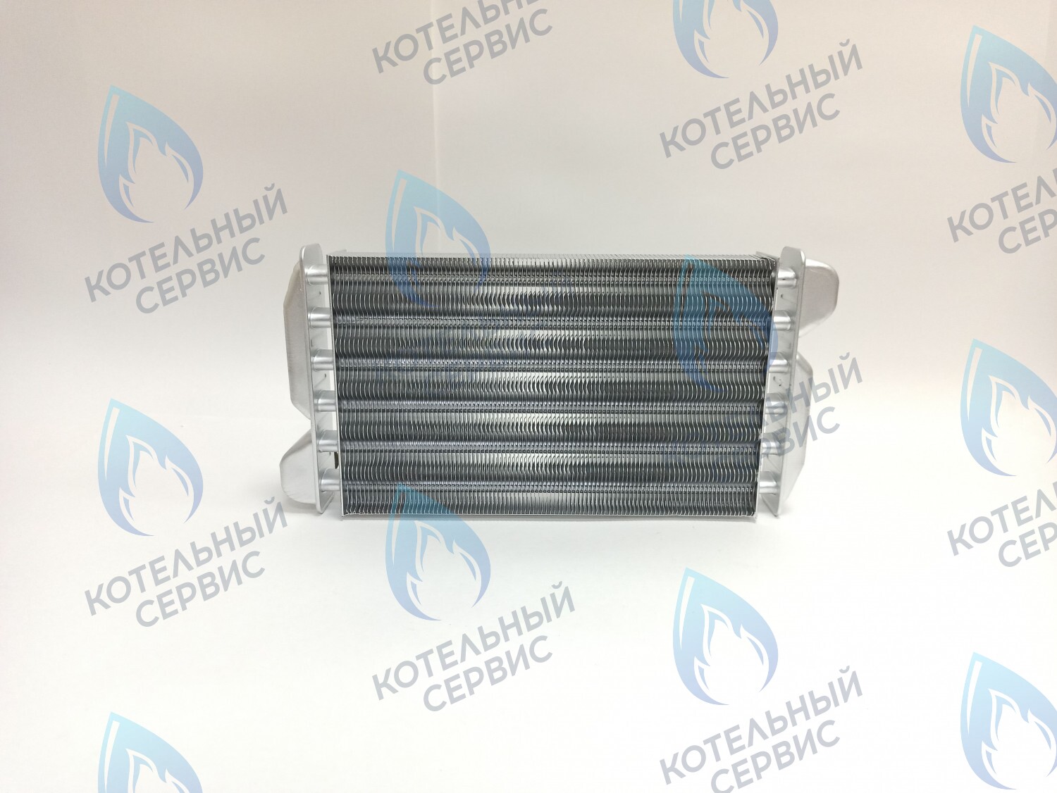 EM001-295 Теплообменник первичный основной 295мм (с клипсой датчика перегрева) подходит для  Baxi Eco 3, Luna 3, Luna Comfort 240 i-Fi 620860/5681190, Westen Star Digit 240 i-Fi, Hi-Therm OPTIMUS 36кВт в Самаре