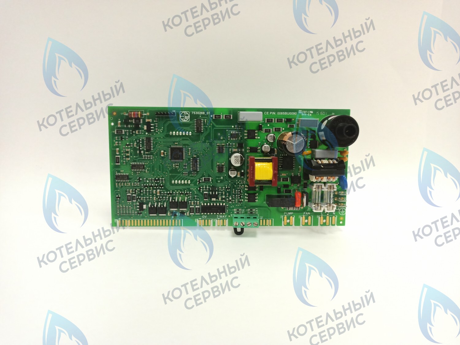 CB013-BEFORE-2017 Плата управления BUDERUS U072 (кнопки справа + и -) (до 01.06.2017 сер. номера до 754) (87186496780, 87186477370, 87186440920) в Самаре