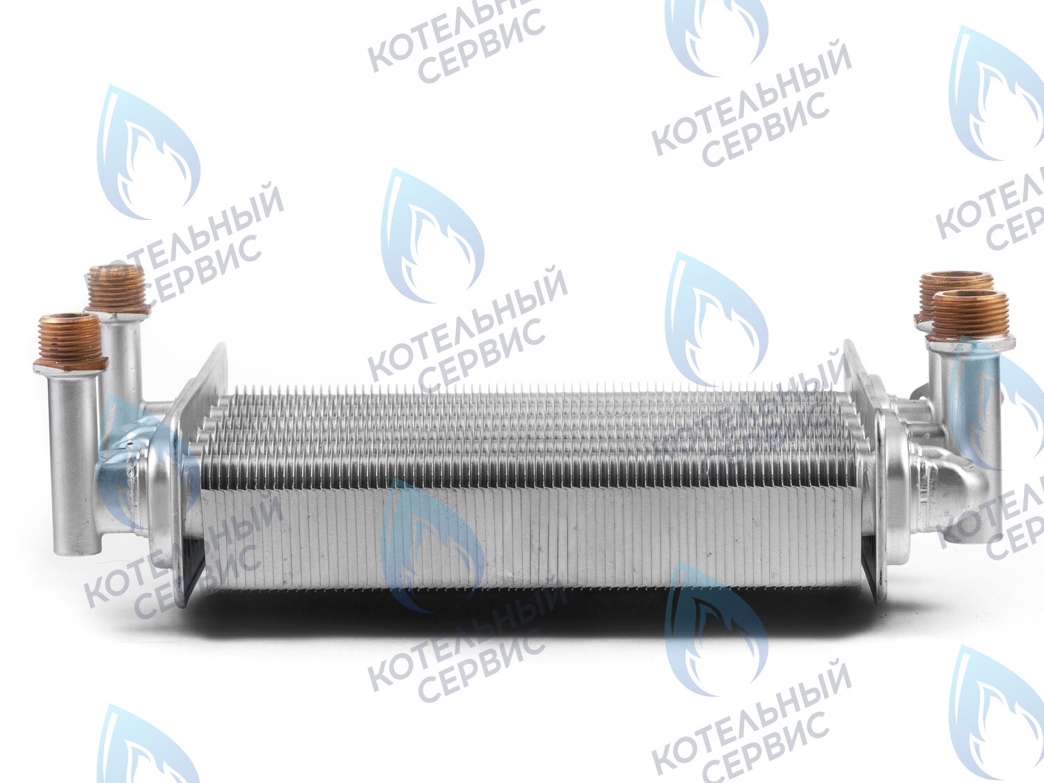 EB044-230 Теплообменник битермический 230мм 223мм (наружный-внутренний) KoreaStar Ace 24 (KS90263870), Ferroli Domina PRO 24 (398063870) в Самаре