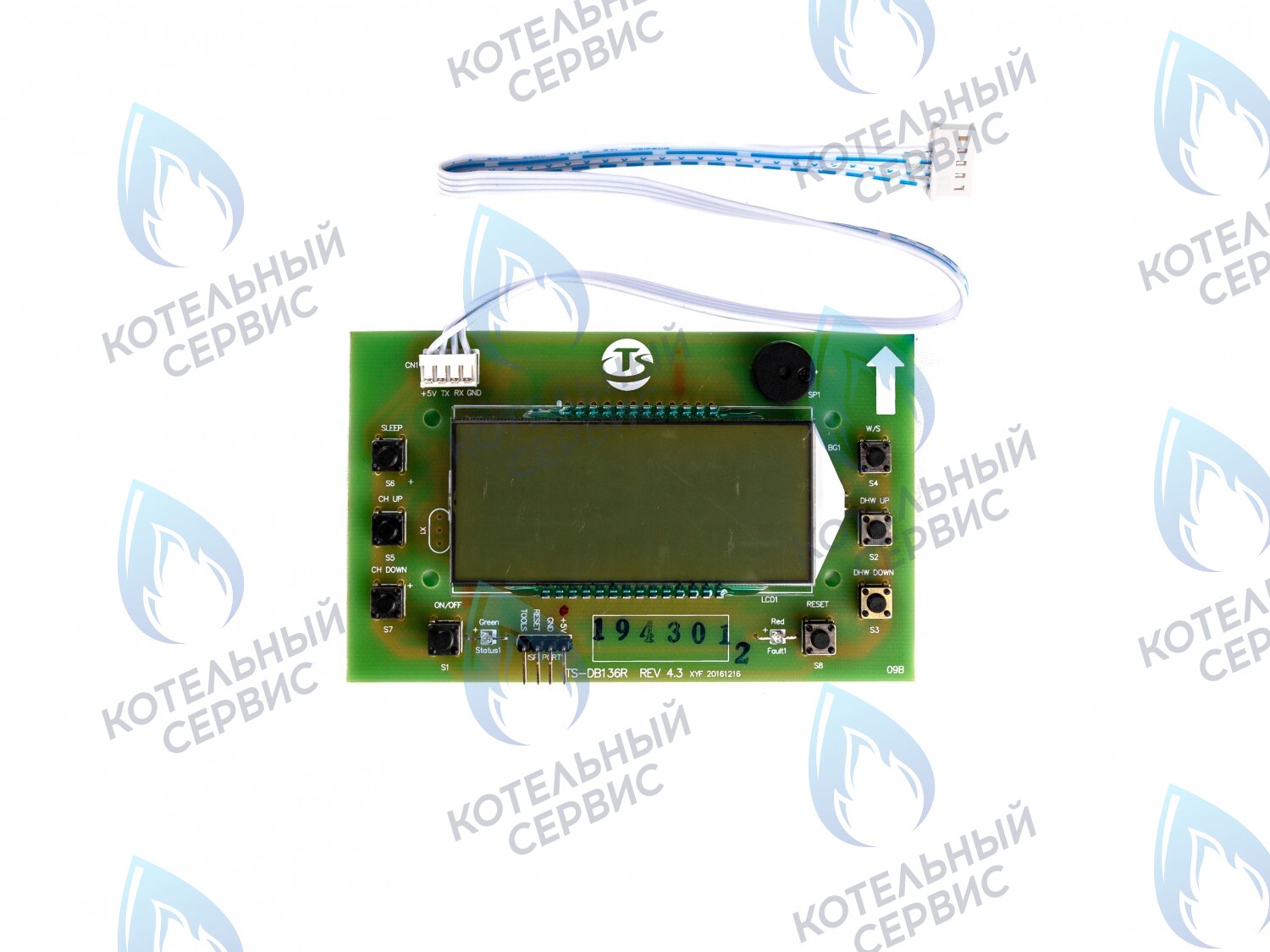 CB031-DP Дисплей платы CB031 (05-4004-02) Gazlux, Gazeco 24 C1/C2/T1/T2 (с 05.2016 г.) в Самаре