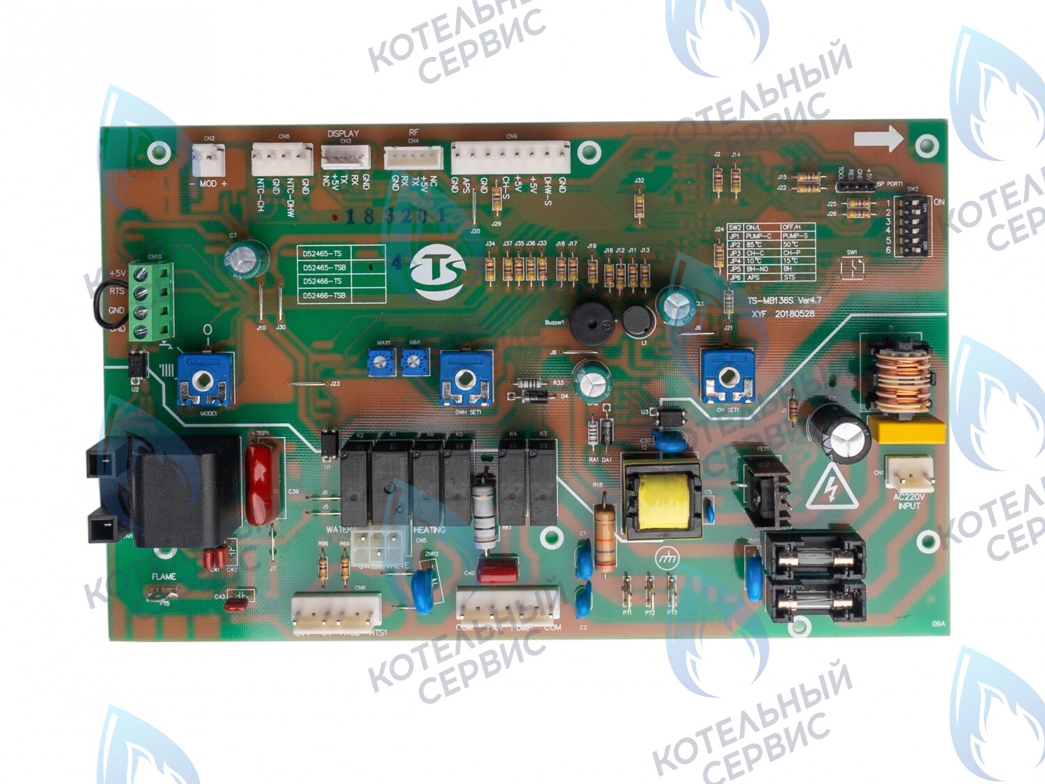 CB031 Плата управления (универсальная) GAZLUX/GAZECO 18кВт (для всех моделей, для 24кВт нужен новый дисплей)  (05-2050-04) в Самаре