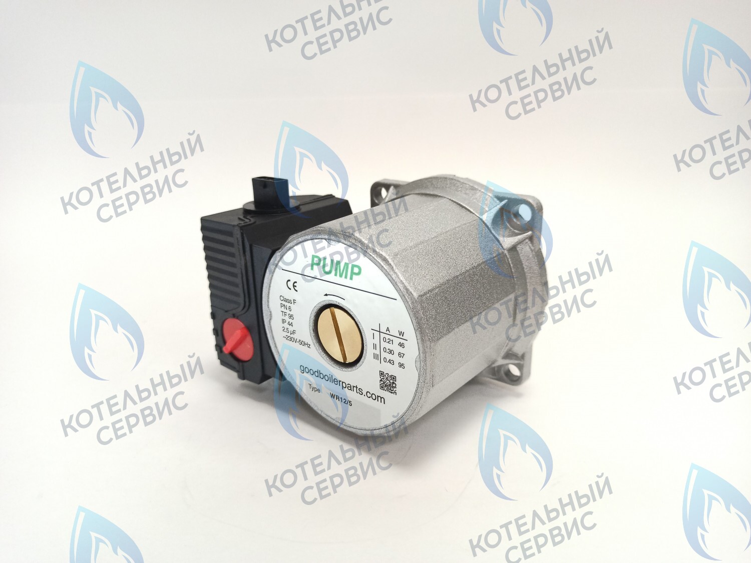 PH-W21CCW50-GW95BB Двигатель насоса PUMP WR12/5 (против часовой стрелки) 12/5, 15/5 BOSCH WBN2000/WBN6000, BUDERUS U072  (87186481810) (аналог WILO TSL 12/5-3c) в Самаре