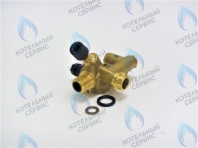 Гидроузел с расходомером ГВС и краном подпитки Premium 35E