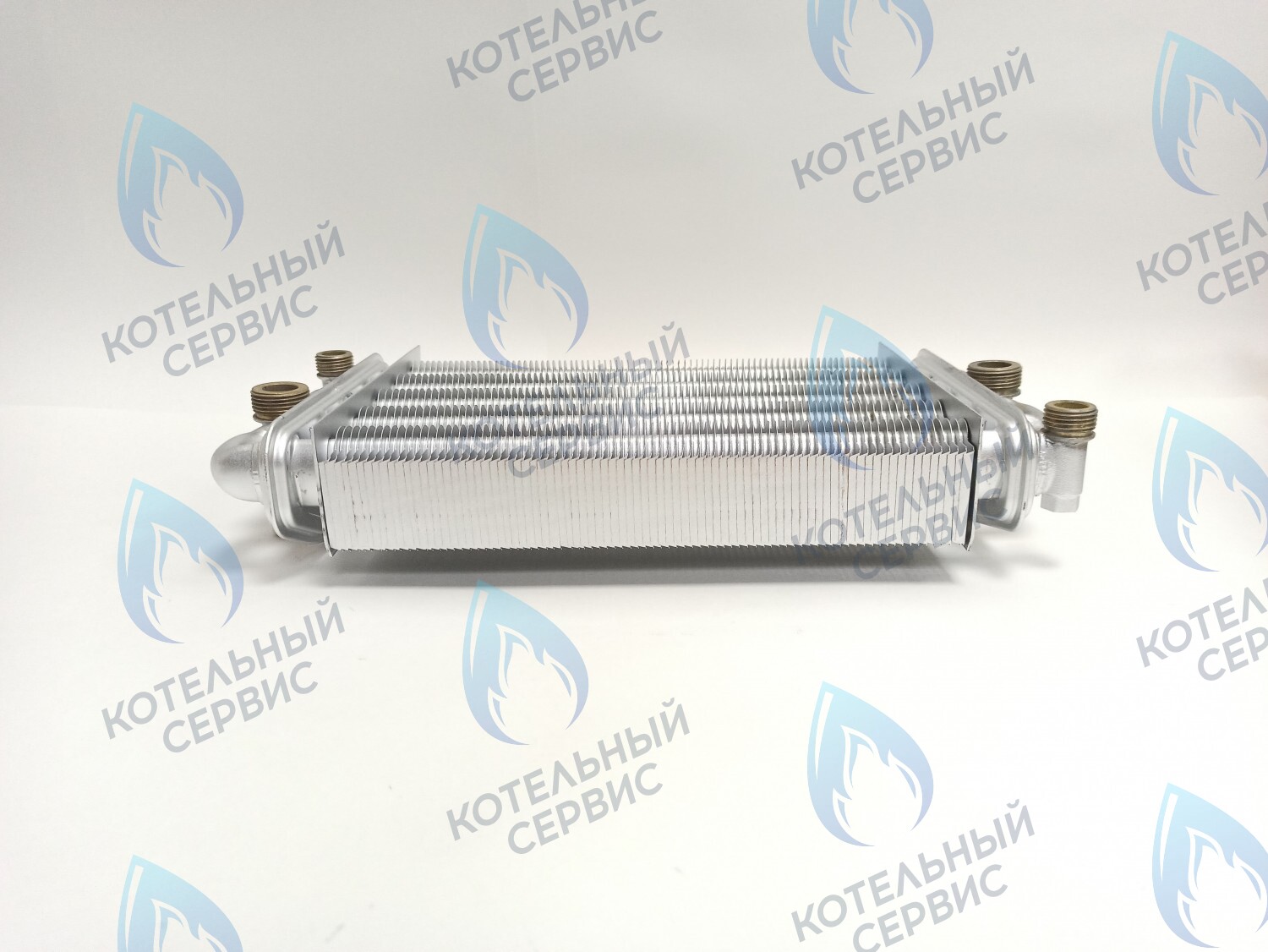 EB051-270 Битермический теплообменник FONDITAL, NOVA FLORIDA, ALPHATHERM,  PROTHERM (в комплекте есть заглушка для одного отверстия) 6SCAMBIM03, 0020025297 в Самаре