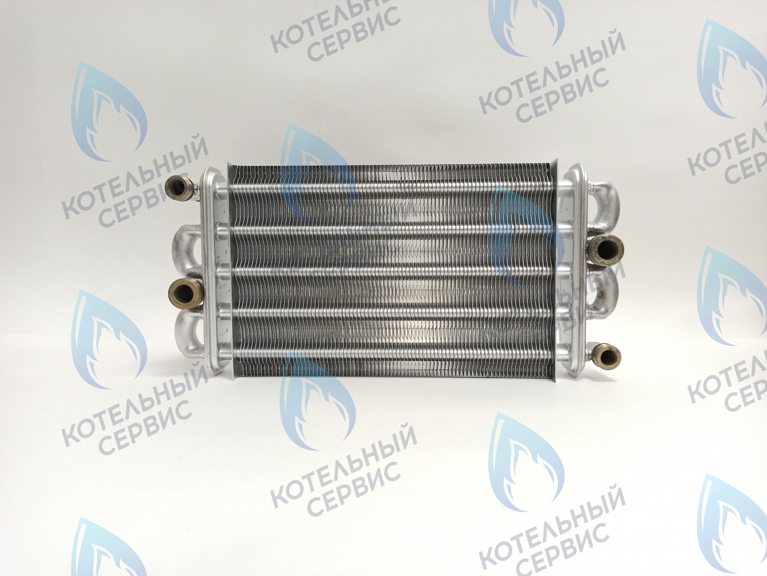 EB051-270 Битермический теплообменник FONDITAL, NOVA FLORIDA, ALPHATHERM,  PROTHERM (в комплекте есть заглушка для одного отверстия) 6SCAMBIM03, 0020025297 в Самаре