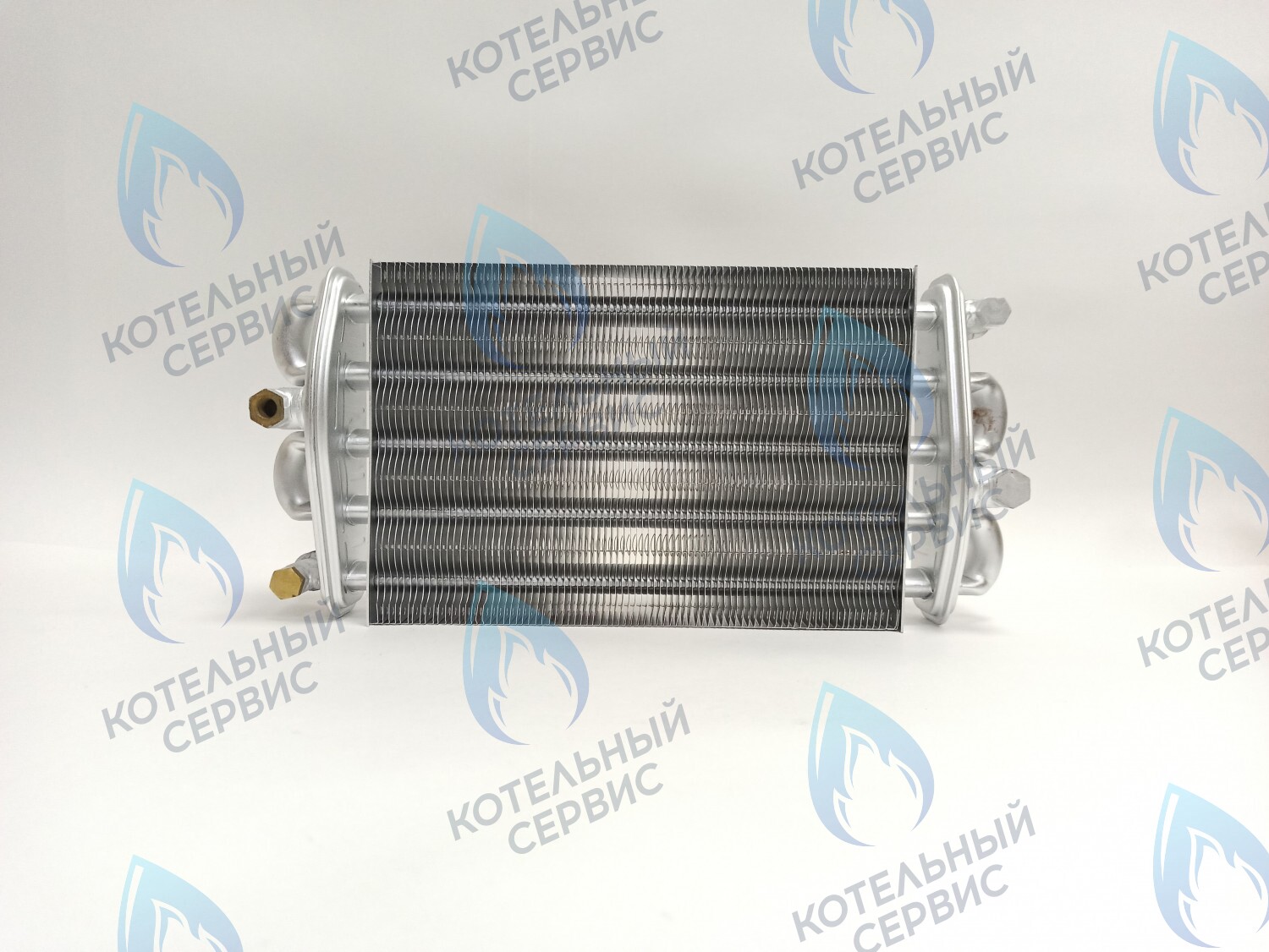 EB051-270 Битермический теплообменник FONDITAL, NOVA FLORIDA, ALPHATHERM,  PROTHERM (в комплекте есть заглушка для одного отверстия) 6SCAMBIM03, 0020025297 в Самаре