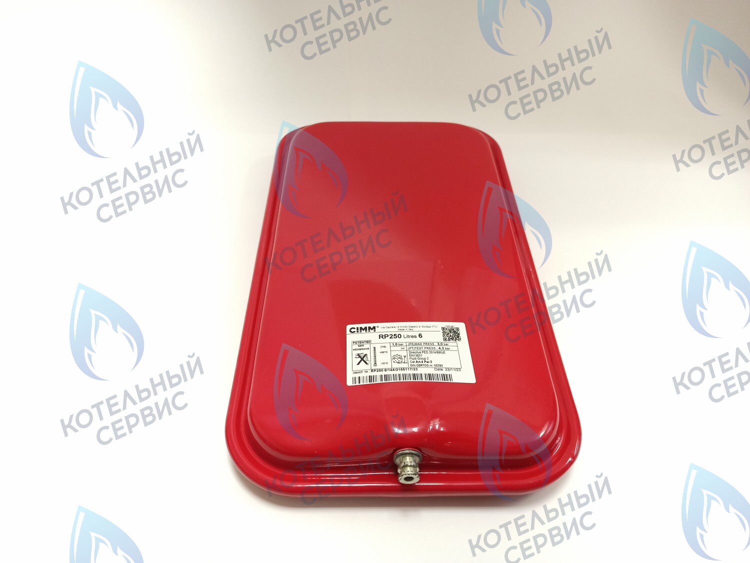 ET029-06L-CM Расширительный бак 6л (плоский) клипса Baxi MAIN-5 14-24 F (710471200) в Самаре