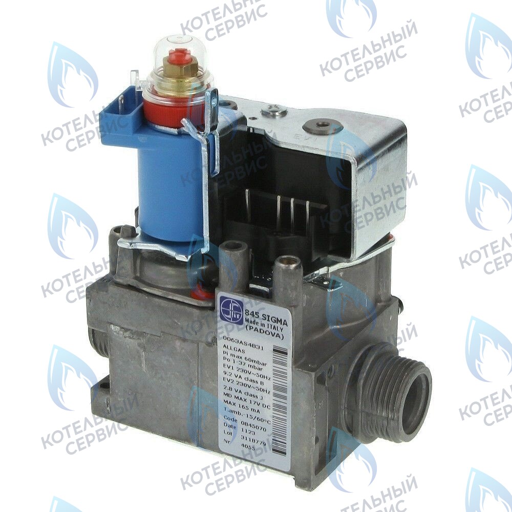 398000001 Газовый клапан Sigma 845 (запорная 220V - модулирующая 17V голубая) Ferroli Arena (RU) в Самаре