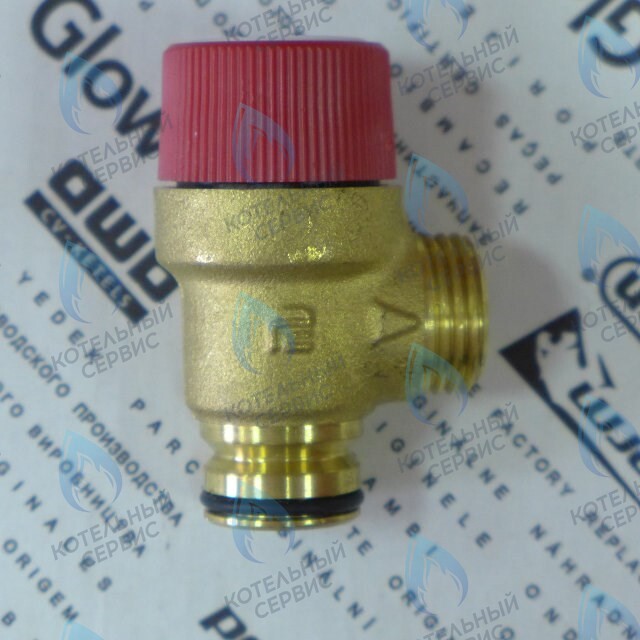 EV030-01-PR Клапан сбросной предохранительный 300кПа 1/2" (Protherm Пантера Леопард V17 0020035129, BAXI ECO FOUR, GAZLUX, GAZECO, HEC) в Самаре