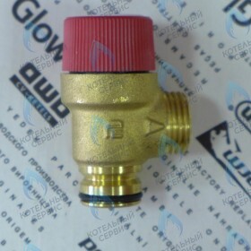 Клапан сбросной предохранительный 300кПа 1/2&quot; (Protherm Пантера Леопард V17 0020035129, BAXI ECO FOUR, GAZLUX, GAZECO, HEC)