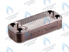 Теплообменник ГВС вторичный 16 пластин (KS90263940)