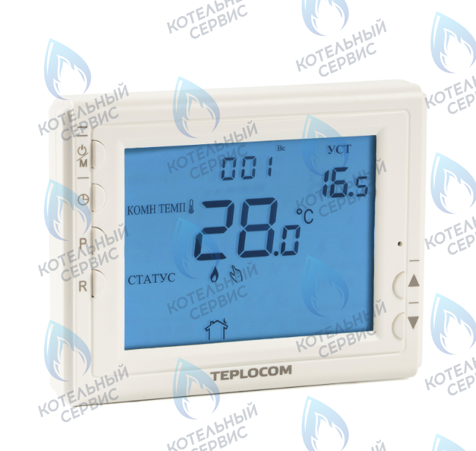 912 Термостат комнатный TEPLOCOM TS-Prog-2AA/8A в Самаре