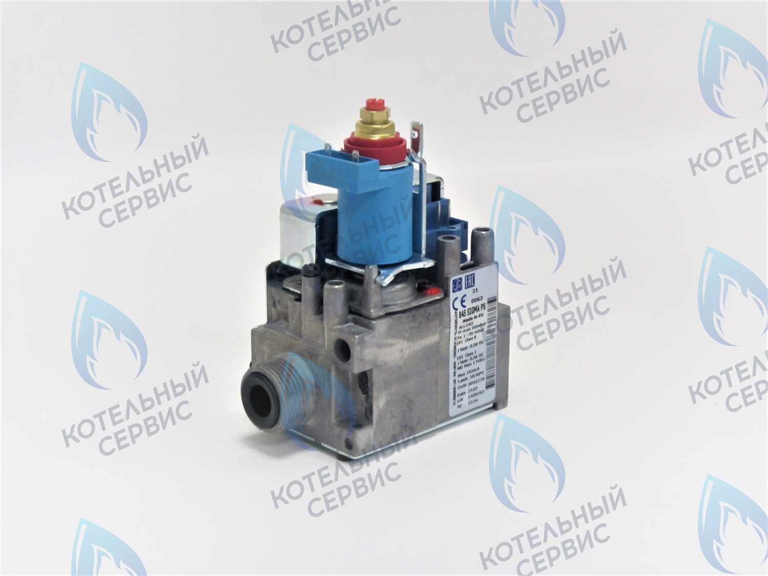 GV010 Газовый клапан SIT 845 SIGMA PS (code 0845120) BUDERUS U072, BOSCH WBN6000, GAZ 2500F (87186439430) в Самаре