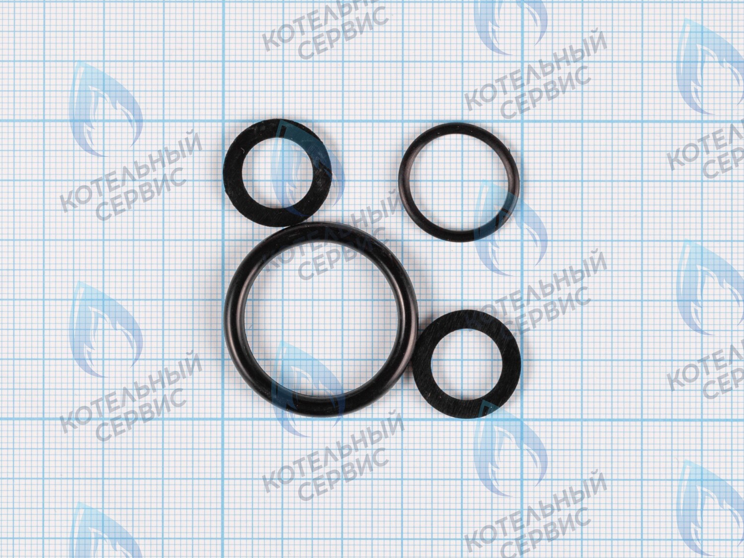 ZP102 Комплект уплотнительных колец (прокладок) (для газового узла) Master Gas Seoul, Arderia, Celtic в Самаре