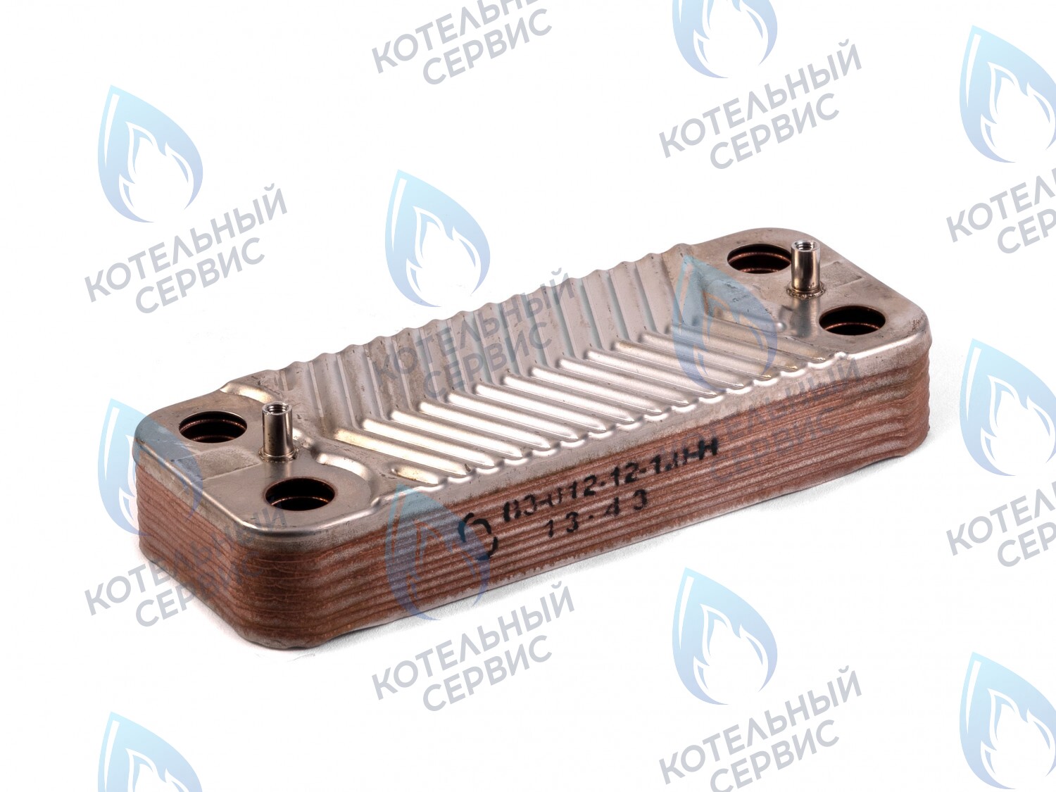 A01011 Вторичный теплообменник ГВС 12 пластин HAIER F21S(T) (0530002963) в Самаре