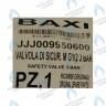 9950600 Клапан предохранительный 3 бар BAXI в Самаре