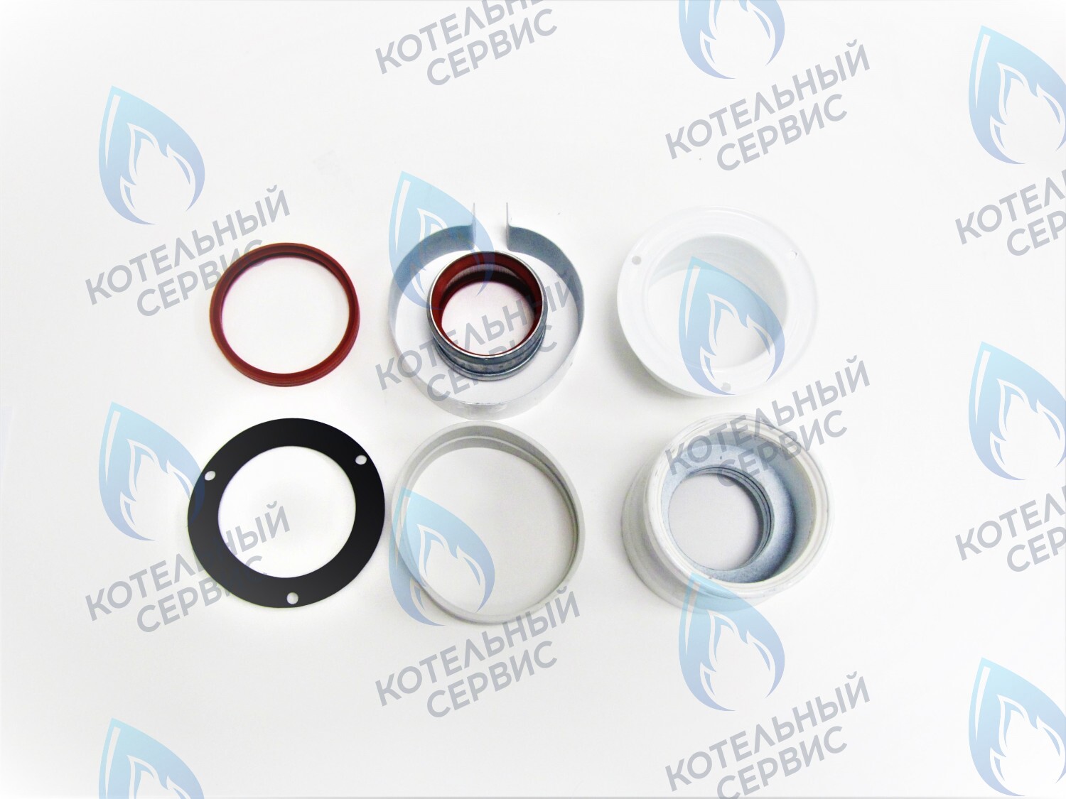 KIT311X0 Комплект патрубков для раздельной системы дымоудаления D80/80 (Wert) в Самаре