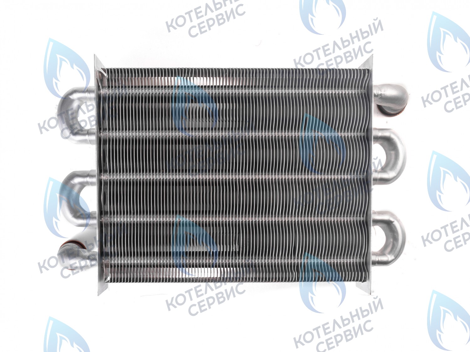 398002570 Теплообменник первичный (основной) (крепление - клипсы) Ferroli Fortuna Pro F13-F24 (398002570,398615500) в Самаре