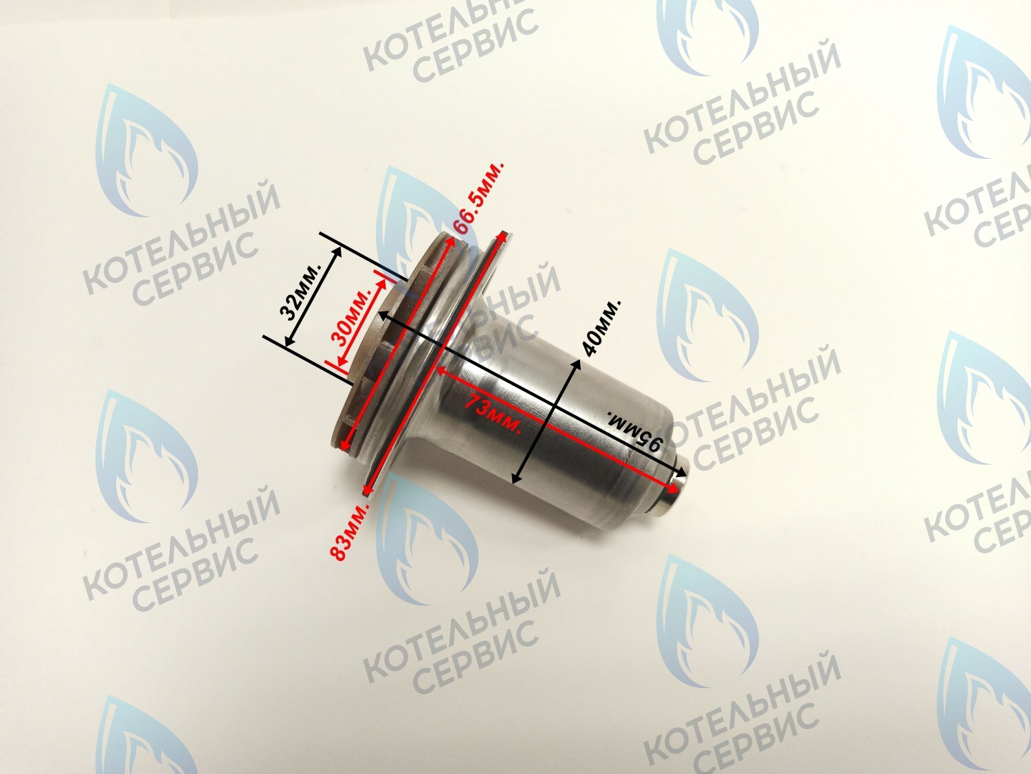 PPR-G30CCW-G40-66-02 Втулка ротор насоса (против часовой стрелки) Grundfos 15-50, 75W (легко входит) в Самаре